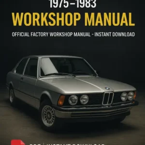 BMW 3 Series E21 Workshop Manual (1975–1983)