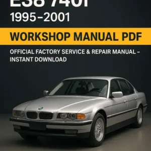 BMW 7 Series E38 740i Workshop Manual (1995-2001)
