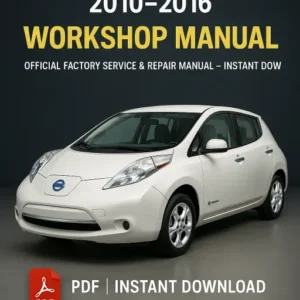 Nissan Leaf Workshop Manual (2010-2016)