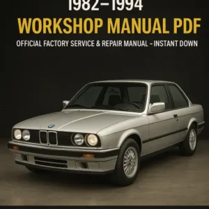 BMW 3 Series E30 Workshop Manual (1982-1994)