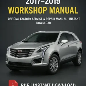 Workshop Manual CADILLAC XT5 (2017-2019)