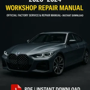 BMW 4 Series G22 Workshop Manual (2020–2024)