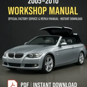 BMW 3 Series E93 Workshop Manual (2005-2010)