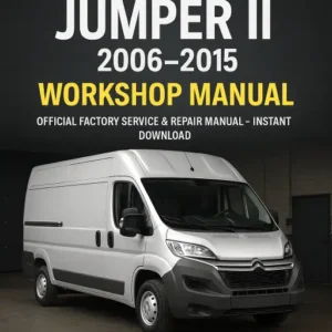 Citroen Jumper II Workshop Manual (2006-2015)