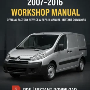 Workshop Manual Citroën Dispatch (2007-2016)