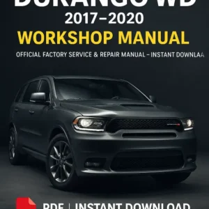 Dodge Durango WD Workshop Manual (2017-2020)