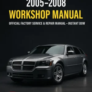 Dodge Magnum Workshop Manual (2005-2008)