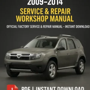 Dacia Duster Workshop Manual (2009–2014)
