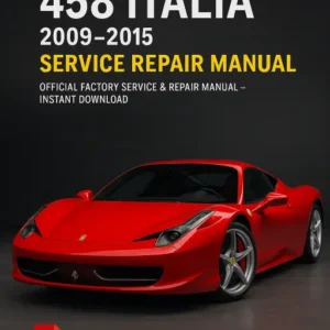 Ferrari 458 Italia Workshop Manual (2009–2015)