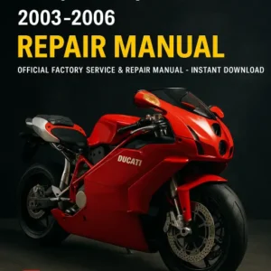 Ducati Superbike 749/749S/749Dark Repair Manual (2003-2006)