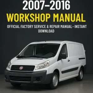 Fiat Scudo Workshop Manual (2007-2016)