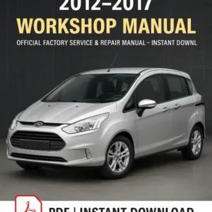 FORD B-Max Workshop Manual (2012-2017)