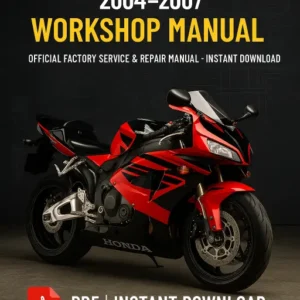 HONDA CBR1000RR Workshop Manual (2004–2007)