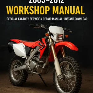 Honda CRF450X Workshop Manual (2005–2012)