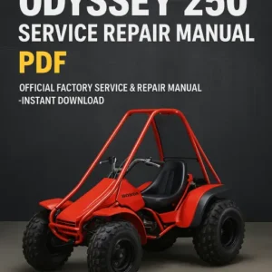 Honda Fl250 Odyssey 250 Atv Workshop Manual (1976–1984)