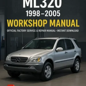 Mercedes-Benz ML320 Workshop Manual (1998-2005)