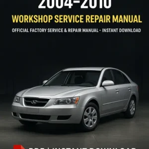 Hyundai Sonata Workshop Service Repair Manual (2004-2010)