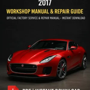 Jaguar F-Type X152 Workshop Manual (2017)