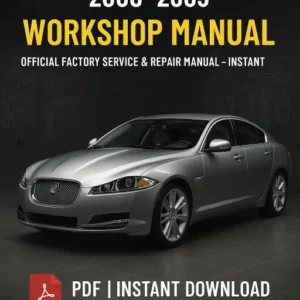 Jaguar XF X250 Workshop Manual (2008–2009)