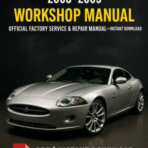 JAGUAR XK X150 4.2 WORKSHOP MANUAL (2005-2009)