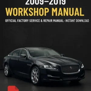 JAGUAR XJ X351 WORKSHOP MANUAL (2009-2019) EN