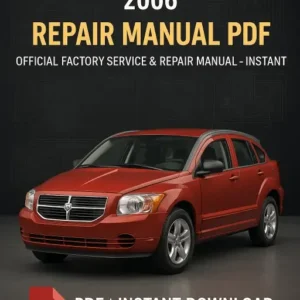2006 Dodge Caliber Repair Manual Pdf