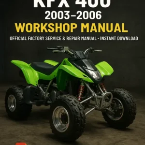 Kawasaki KFX 400 Workshop Manual (2003-2006)