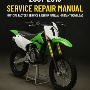 Kawasaki KX85-II Workshop Manual (2001–2010)