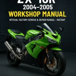 Kawasaki Ninja ZX10R Workshop Manual (2004 2005)