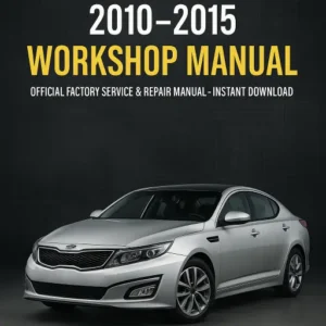 Kia Optima TF Workshop Manual (2010-2015)