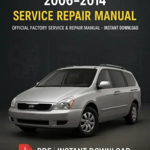 KIA Sedona II Workshop Manual (2006–2014)