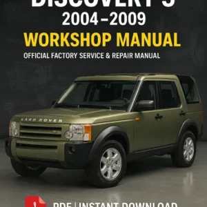 Land Rover Discovery 3 Workshop Manual (2004-2009)