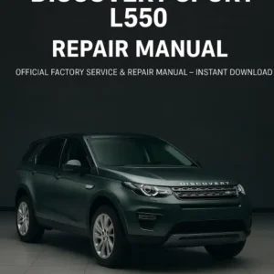 Land Rover Discovery Sport L550 Workshop Manual (2014–2017)