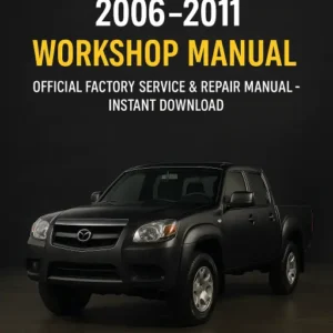 Mazda BT-50 Workshop Manual (2006–2011)