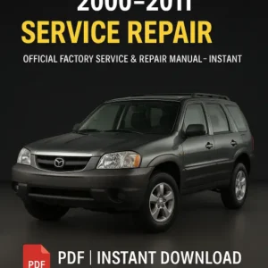 Mazda Tribute Workshop Manual (2000–2011)