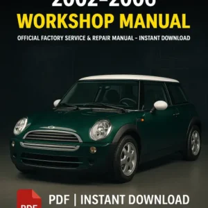 MINI Cooper Workshop Manual (2002–2006)