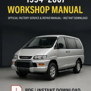 Mitsubishi Delica Workshop Manual (1994-2007)