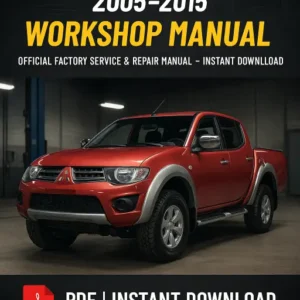 Mitsubishi L200 Workshop Manual (2005–2015)