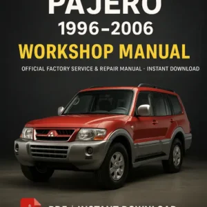 Mitsubishi Pajero Workshop Manual (1996-2006)