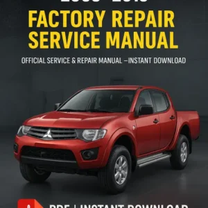 Mitsubishi Triton Workshop Manual (2005–2015)