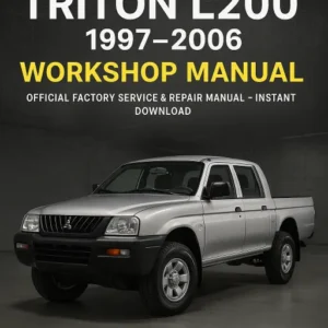 Mitsubishi Triton L200 Workshop Manual (1997-2006)