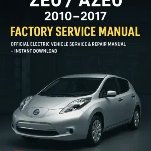 Nissan Leaf ZE0 & AZE0 Factory Service Manual (2010–2017)