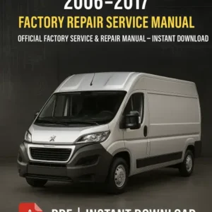 Peugeot Boxer II Workshop Manual (2006–2017)