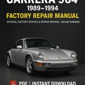 Porsche 911 Carrera 964 Workshop Manual (1989–1994)