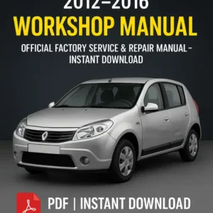 Renault Sandero Workshop Manual (2012-2016)