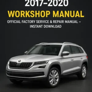 Skoda Kodiaq Workshop Manual (2017–2020)