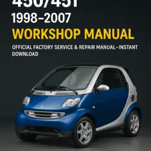 SMART Fortwo 450/451 Workshop Manual (1998-2007)