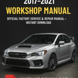 Subaru WRX STI Workshop Manual (2017-2021)