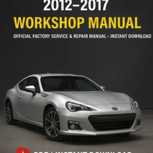 Subaru BRZ Workshop Manual (2012–2017)