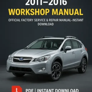 Subaru XV Workshop Manual (2011–2016)